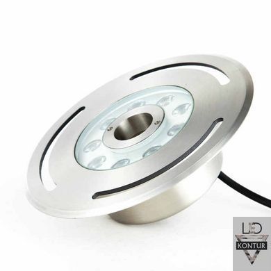 12 Вт IP68 из нержавеющей стали RGB фонтан свет Водонепроницаемый подводный светодиодный светильник для наружных фонтанов