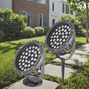 DMX512 RGB наружный архитектурный светодиодный фасадный светильник наружное здание декоративный проектор прожектор алюминиевый прожектор IP65 Прожектор