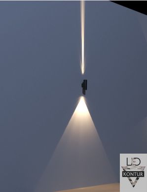 Фасадний світильник двостороннього освітлення S-WL-4 з різними кутами освітлення