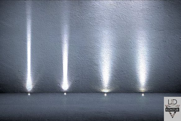Грунтовый точечный светильник 1W