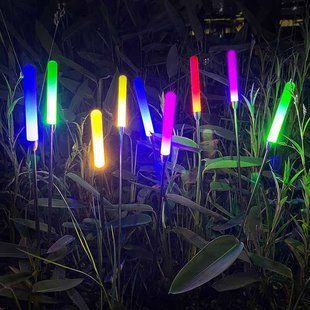Светодиодные садовые светильники на солнечных батареях, RGB, 0.5-3 Вт, водонепроницаемый IP65