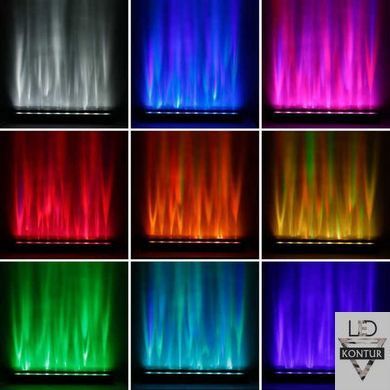 Світлодіодний світильник з ефектом водної хвилі 60W, RGB/RGBW, IP65