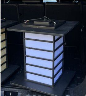 Великий вуличний ліхтар 30W, 400*400*500mm, 220В, ІР65